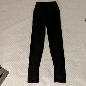 Athleta Black Laser Cut Leggings